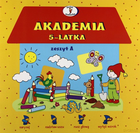 Akademia 5-latka (Zeszyt A) - Dorota Krassowska [KSIĄŻKA]