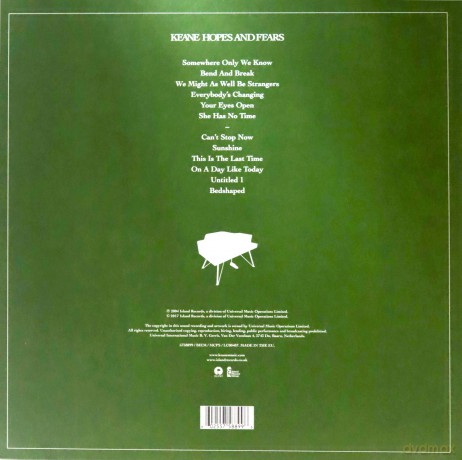 Keane: Hopes And Fears (Green) (Limited) [Winyl]