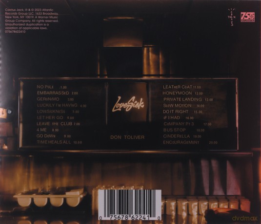 Don Toliver: Love Sick [CD]