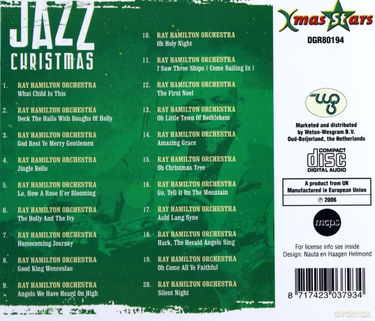 Jazz Christmas: Various Artists  [CD]