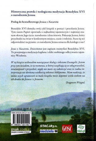 Jezus z Nazaretu. Dzieciństwo - Joseph Ratzinger (papież Benedykt XVI) [KSIĄŻKA]
