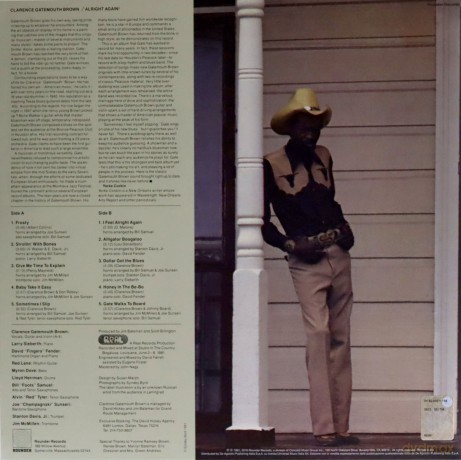 Clarence Gatemouth Brown: Alright Again! [Winyl]