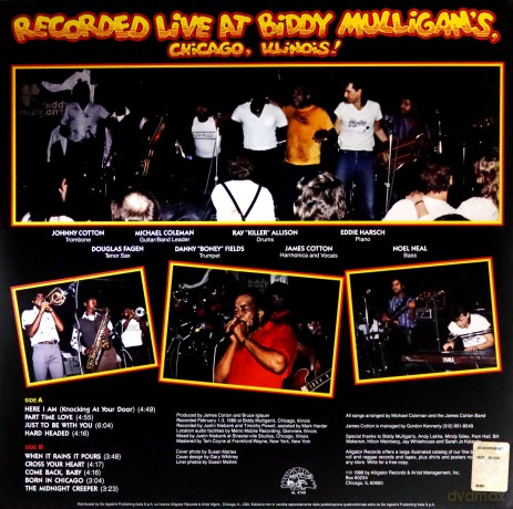 James Cotton And His Big Band: Live In Chicago - Mr. Superharp Himself! [Winyl]