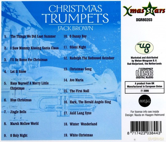 Jack Brown: Christmas Trumpets [CD]