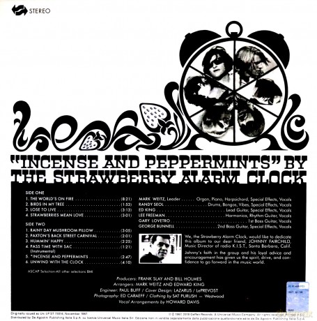 Strawberry Alarm Clock: Incense and Peppermints [Winyl]
