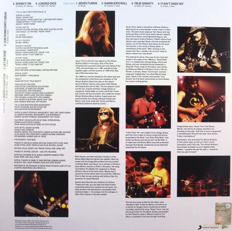 Allman Brothers Band: Seven turns [Winyl]