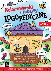 Kolorowanki i zabawy logopedyczne. Ćwiczenia utrwalające poprawną wymowę. Od 6 lat - Anna Podgórska, Grażyna Wasilewicz [KSIĄŻKA]