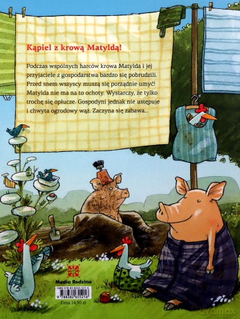 Krowa Matylda nie chce się kąpać - wydanie zeszytowe - Alexander Steffensmeier [KSIĄŻKA]