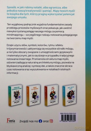 Mapy twoich myśli - Tony Buzan [KSIĄŻKA]