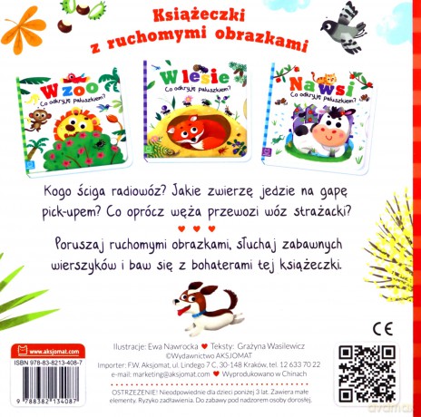 Pojazdy. Co odkryję paluszkiem? - Grażyna Wasilewicz [KSIĄŻKA]