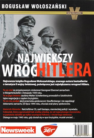 Największy wróg Hitlera - Bogusław Wołoszański  [KSIĄŻKA]