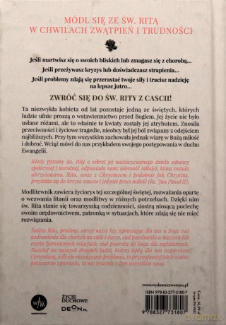 Święta Rita - niezawodna patronka od spraw trudnych i beznadziejnych - Katarzyna Stokłosa, SJ Marek Wójtowicz [KSIĄŻKA]