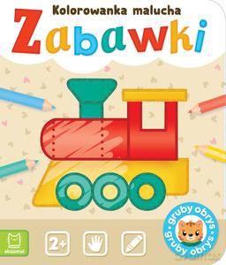 Zabawki. Kolorowanka malucha - Agnieszka Bator [KSIĄŻKA]