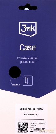 Etui do Apple iPhone 12 Pro Max - 3mk Silicone Case