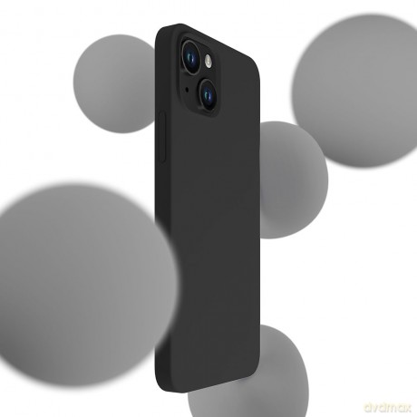 Etui czarne do Apple iPhone 13 - 3mk Silicone Case