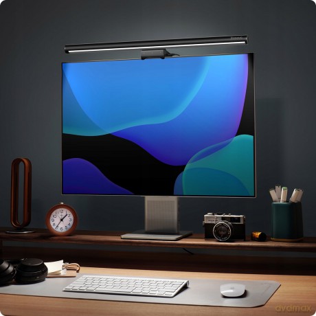 Baseus i-wok2 lampka LED na monitor do pulpitu oświetlenie ekranu czarny (DGIW000101)