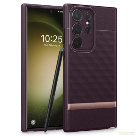 Caseology Parallax Galaxy S23 Ultra Burgundy