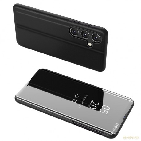 Clear View Case etui Samsung Galaxy A54 5G pokrowiec z klapką czarne