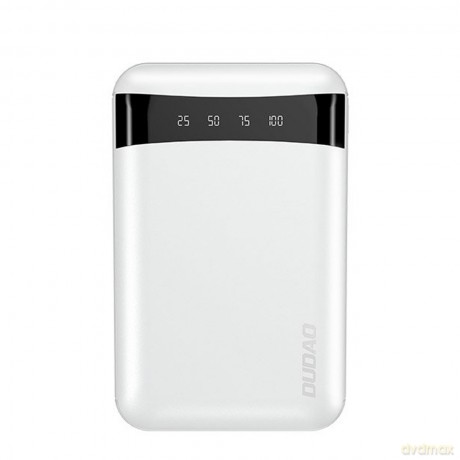 Dudao przenośny powerbank USB 10000mAh biały (K3Pro mini)