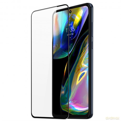 Dux Ducis 10D Tempered Glass wytrzymałe szkło hartowane 9H na cały ekran z ramką Motorola Moto G52 czarny (case friendly)