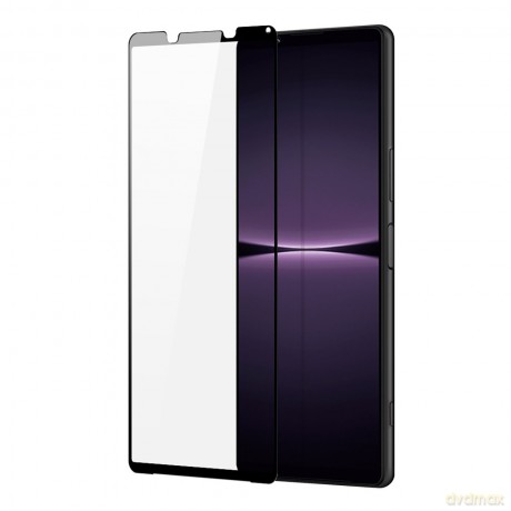 Dux Ducis 10D Tempered Glass wytrzymałe szkło hartowane 9H na cały ekran z ramką Sony Xperia 1 IV czarny (case friendly)
