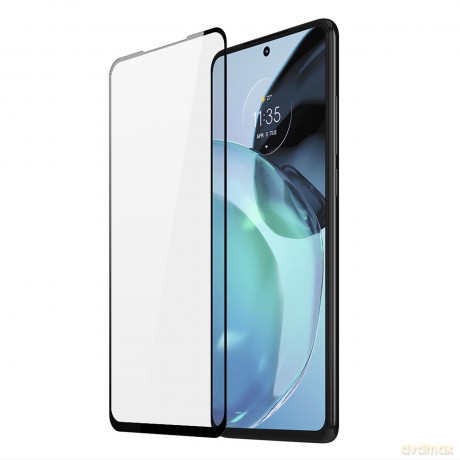 Dux Ducis 9D Tempered Glass szkło hartowane Motorola Moto G72 9H z czarną ramką