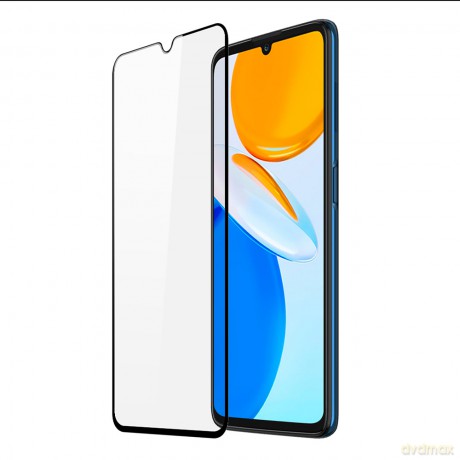 Dux Ducis 9D Tempered Glass wytrzymałe szkło hartowane 9H na cały ekran z ramką Honor X7 czarny (case friendly)