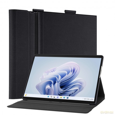 Dux Ducis Domo etui Microsoft Surface Pro 9 pokrowiec smart cover podstawka czarne