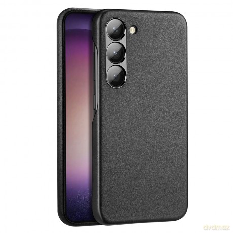 Dux Ducis Grit etui Samsung Galaxy S23 elegancki pokrowiec ze sztucznej skóry MagSafe czarne