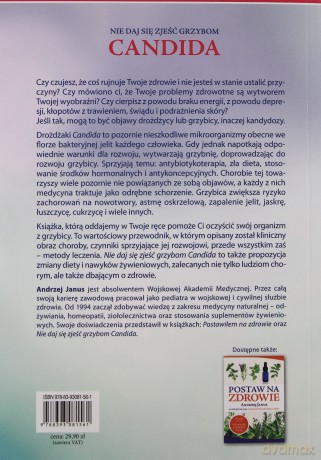 Nie daj się zjeść grzybom Candida (dodruk 2012) - Janus Andrzej [KSIĄŻKA]