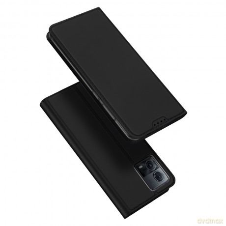 Dux Ducis Skin Pro etui Motorola Edge 30 Fusion pokrowiec z klapką portfel na kartę podstawka czarne