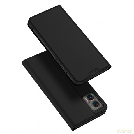 Dux Ducis Skin Pro etui Motorola Edge 30 Neo pokrowiec z klapką portfel na kartę podstawka czarne