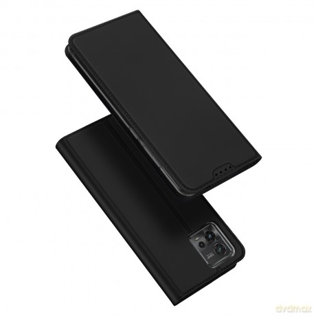 Dux Ducis Skin Pro etui Motorola Moto G72 pokrowiec z klapką portfel na kartę podstawka czarne