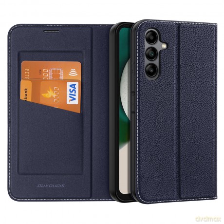 Dux Ducis Skin X2 etui Samsung Galaxy A34 5G pokrowiec z klapką portfel podstawka niebieskie