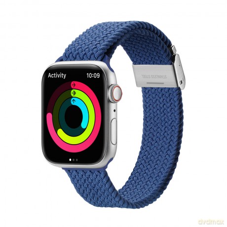Dux Ducis Strap (Mixture II Version) pasek Apple Watch Ultra, SE, 8, 7, 6, 5, 4, 3, 2, 1 (49, 45, 44, 42 mm) pleciona opaska bransoleta niebieski