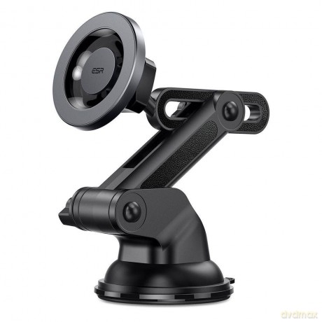 Esr Halolock Magnetic Magsafe Dashboard Adjustable Car Mount Black