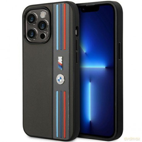 Etui BMW BMHCP14X22PPMA iPhone 14 Pro Max 6,7" szary/grey Tricolor M Collection