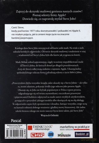 Listy do Steve'a Jobsa - Milian Mark [KSIĄŻKA]