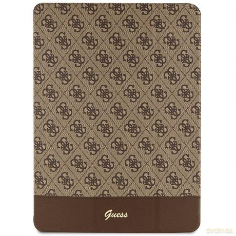 Guess GUFCP12PS4SGW iPad Pro 12.9" brązowy/brown 4G Stripe Allover
