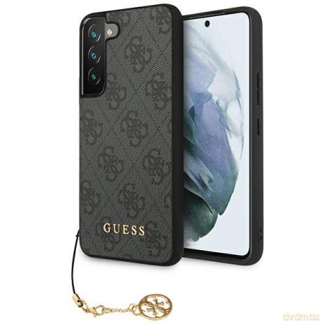Guess GUHCS23MGF4GGR S23+ S916 szary/grey hardcase 4G Charms Collection
