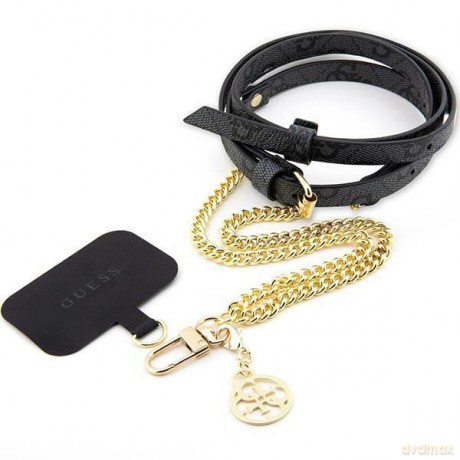 Guess GUUC4MG4EK Universal CBDY strap czarny/black 4G Chain