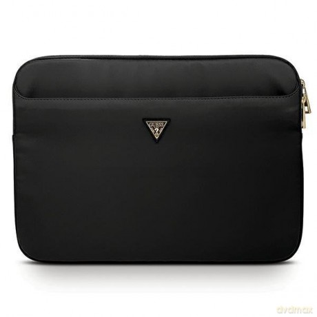 Guess Sleeve GUCS13NTMLBK 13" czarny /black Nylon Triangle Logo