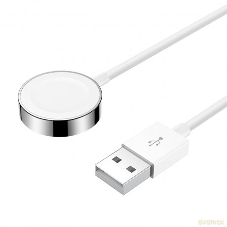 Indukcyjna ładowarka do Apple Watch z kablem USB 1,2 m Joyroom S-IW001S biała