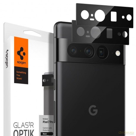 Osłona Aparatu Spigen Optik.Tr Camera Protector 2-Pack Google Pixel 7 Pro Black