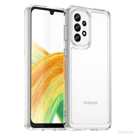 Outer Space Case etui Samsung Galaxy A33 5G pokrowiec z elastyczną ramką przezroczyste