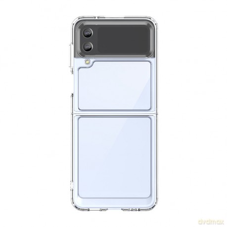 Outer Space Case etui Samsung Galaxy Z Flip 3 pokrowiec z elastyczną ramką przezroczyste