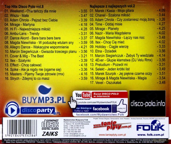 Top Disco Polo Hits 2013 Vol. 8 [2CD]