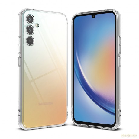 Ringke Fusion etui Samsung Galaxy A34 5G pancerny pokrowiec przezroczyste
