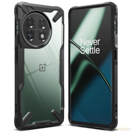 Ringke Fusion X etui OnePlus 11 pancerny pokrowiec czarne