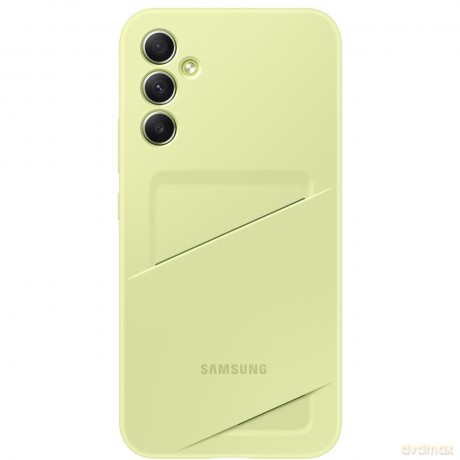 Samsung Card Slot Cover etui Samsung Galaxy A34 5G pokrowiec portfel na kartę limonkowe (EF-OA346TGEGWW)